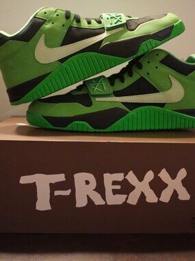 Travis Scott x Jordan CJ1 T-Rexx ‘Green Spark’ | IM9113-300 | Size 13 Men’s